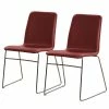 Red Living Chaises capitonnées Myko (lot de 2) - Carmin -Chaises Boutique 1000274346 210709 14181400339 IMAGE P000000001000274346