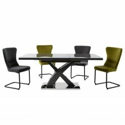 Loftscape Chaises cantilever Amalia I (lot de 2) - Vert pâle 12 Loftscape Chaises cantilever Amalia I (lot de 2) - Vert pâle -Chaises Boutique 1000274864 210629 14281000161 DETAILS P000000001000274864