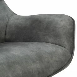 Ars manufacti Fauteuil relax Beloha - Velours / Métal - Gris vintage / Noir -Chaises Boutique 1000274884 220107 103356000162 DETAILS P000000001000274884