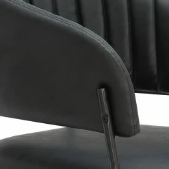 Ars manufacti Chaise à accoudoirs Acoma - Noir 20 Ars manufacti Chaise à accoudoirs Acoma - Noir -Chaises Boutique 1000274885 220107 103355000142 DETAILS P000000001000274885