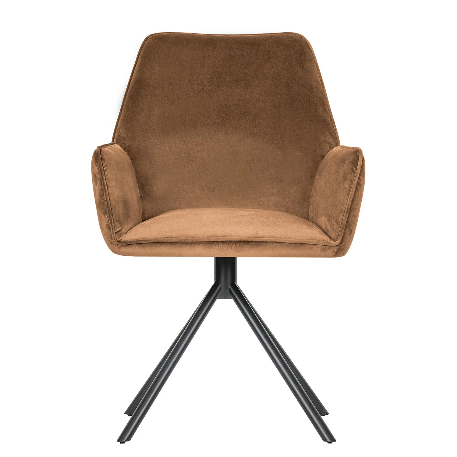 Red Living Chaises à accoudoirs Atina (lot de 2) - Marron clair 6 Red Living Chaises à accoudoirs Atina (lot de 2) - Marron clair – Image 4