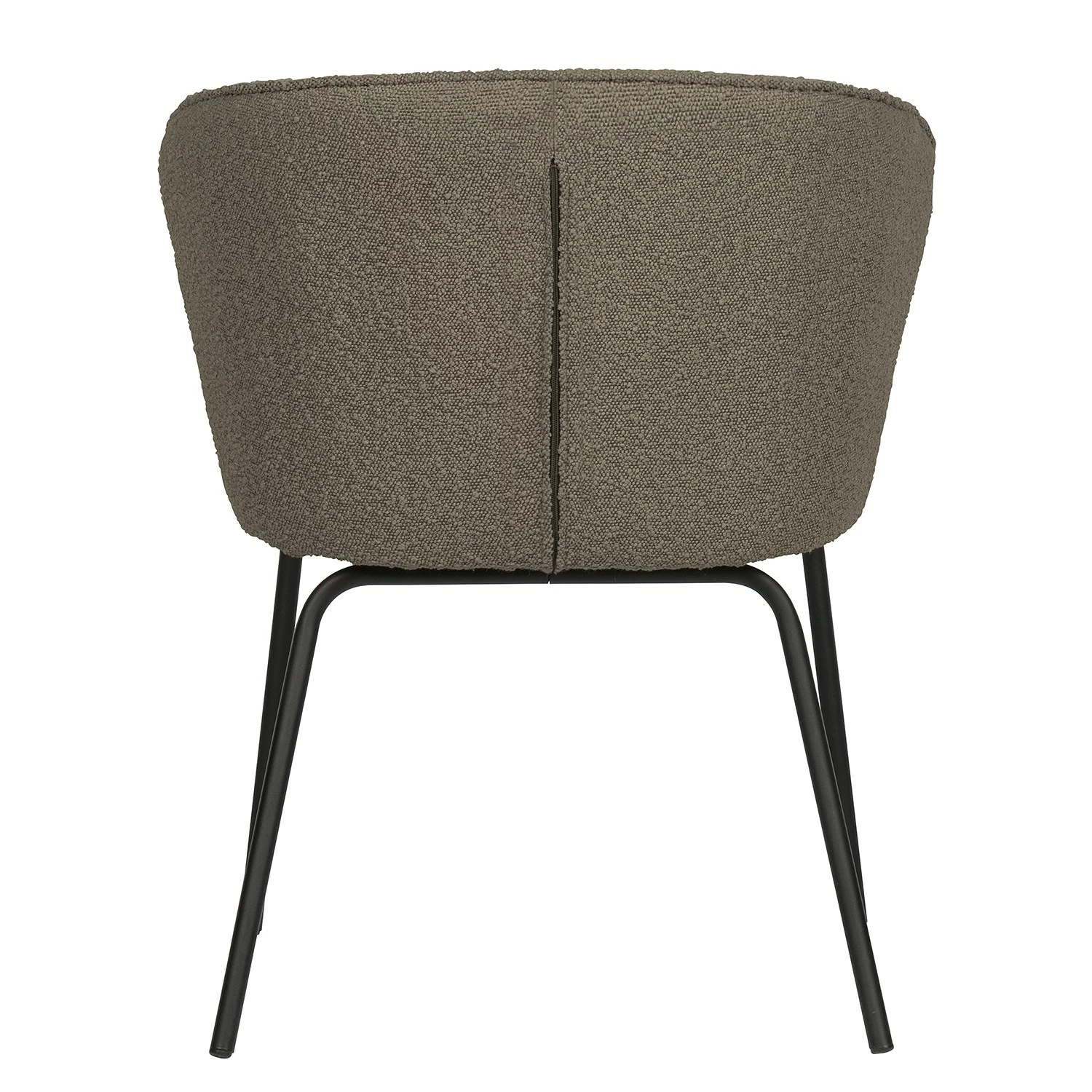 Red Living Chaises capitonnées Bird I (lot de 2) - Taupe 6 Red Living Chaises capitonnées Bird I (lot de 2) - Taupe – Image 4