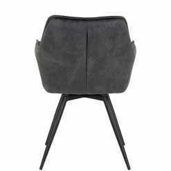 Red Living Chaises à accoudoirs Thea (lot de 2) - Anthracite 12 Red Living Chaises à accoudoirs Thea (lot de 2) - Anthracite -Chaises Boutique 1000275599 210622 10223800029 DETAILS P000000001000275599