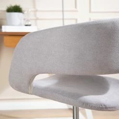 Mørteens Chaise de bureau Buggio II - Gris lumineux - Blanc -Chaises Boutique 1000277876 220325 030 DETAILS P000000001000277876