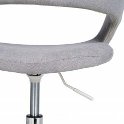 Mørteens Chaise de bureau Buggio II - Gris lumineux - Blanc -Chaises Boutique 1000277876 220325 045 DETAILS P000000001000277876