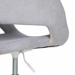 Mørteens Chaise de bureau Buggio II - Gris lumineux - Blanc -Chaises Boutique 1000277876 220325 050 DETAILS P000000001000277876