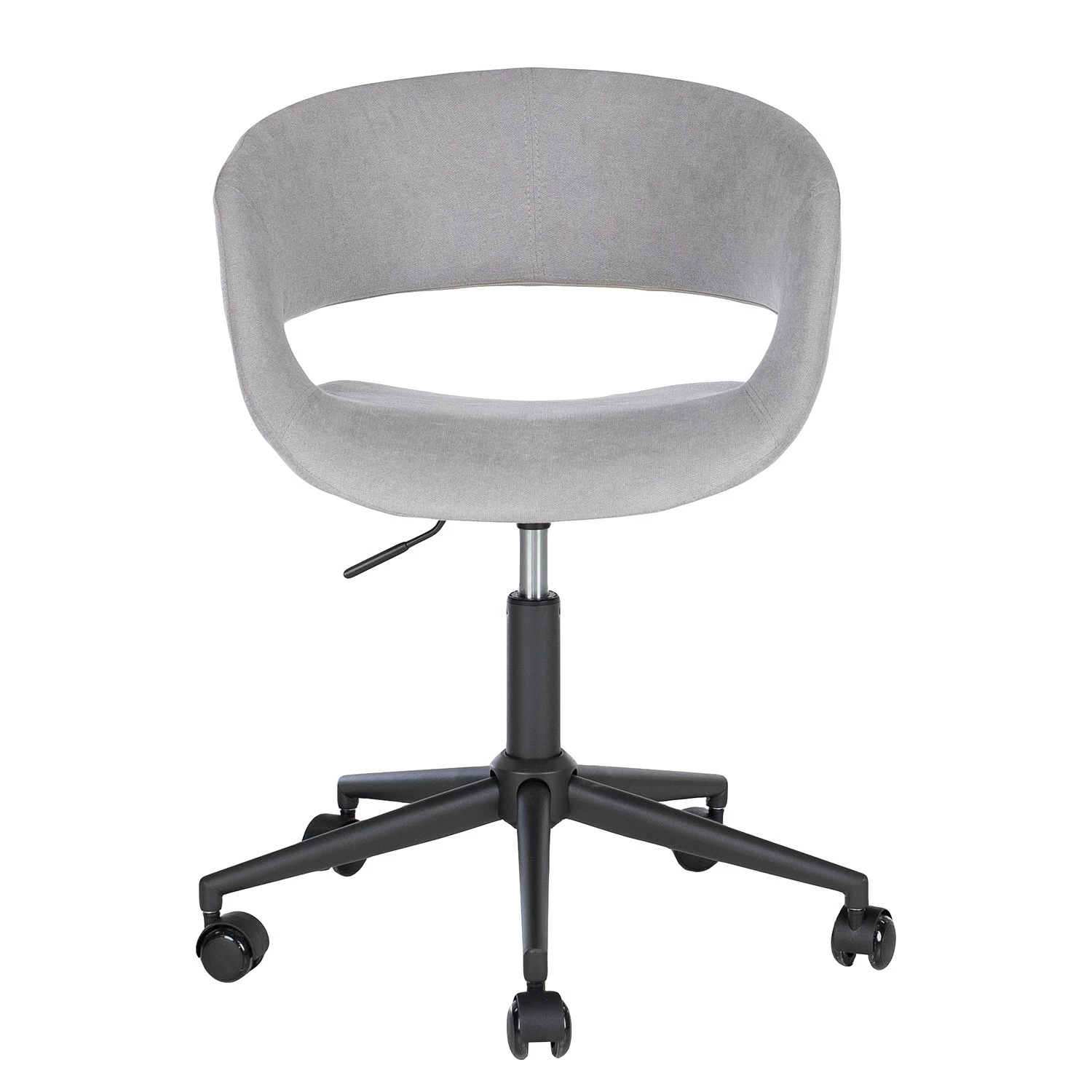 Mørteens Chaise de bureau Buggio II - Gris lumineux - Noir 5 Mørteens Chaise de bureau Buggio II - Gris lumineux - Noir – Image 3