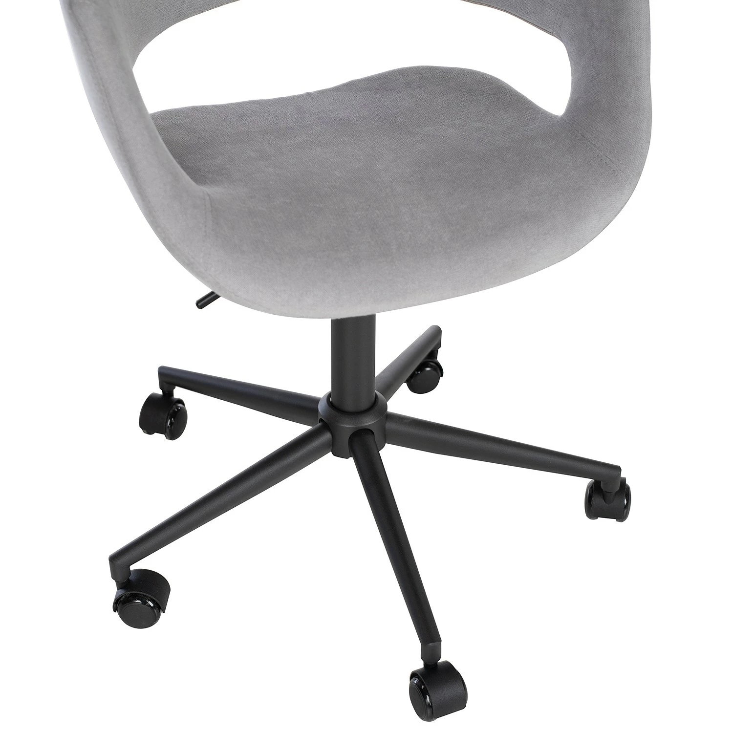 Mørteens Chaise de bureau Buggio II - Gris lumineux - Noir 9 Mørteens Chaise de bureau Buggio II - Gris lumineux - Noir – Image 7