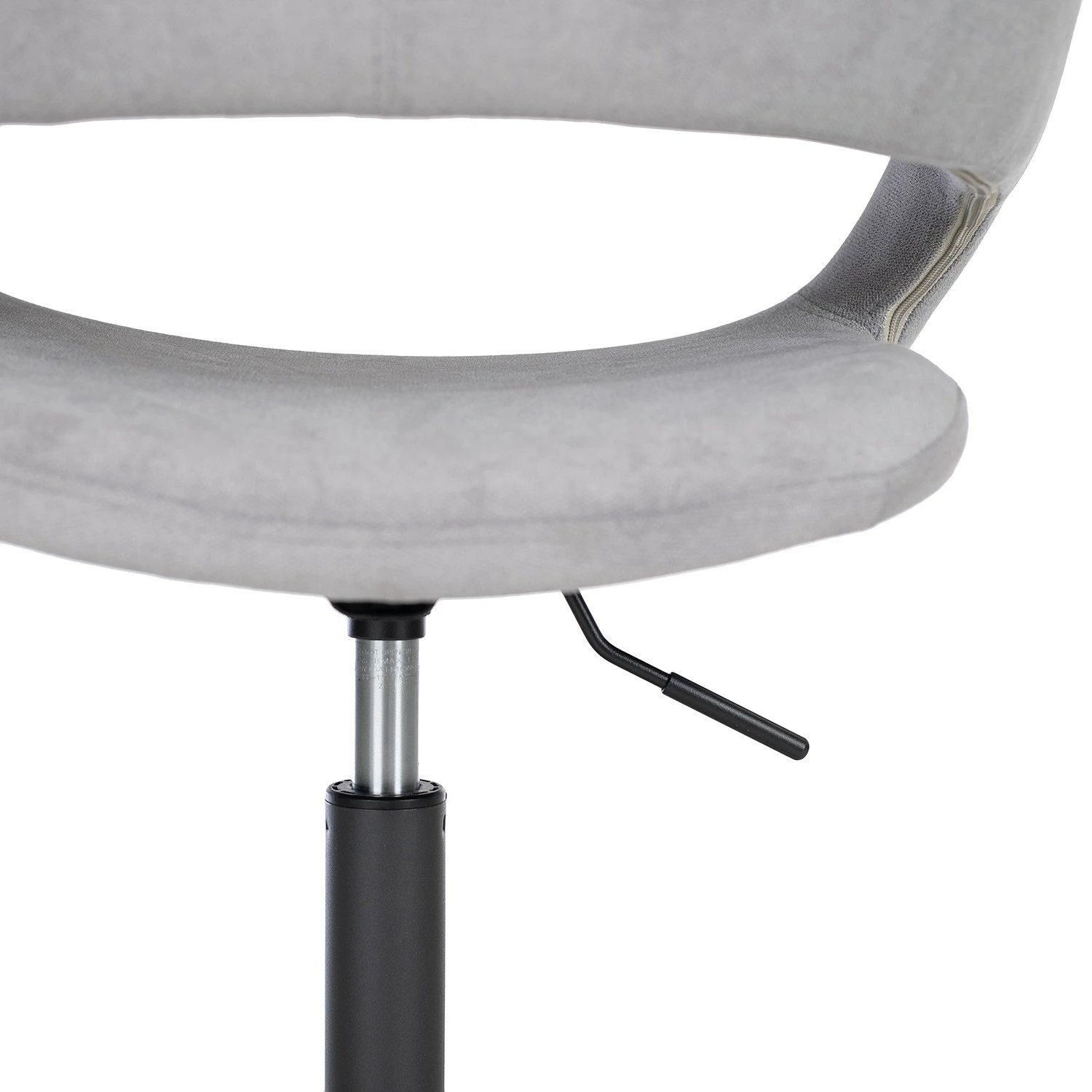 Mørteens Chaise de bureau Buggio II - Gris lumineux - Noir 10 Mørteens Chaise de bureau Buggio II - Gris lumineux - Noir – Image 8