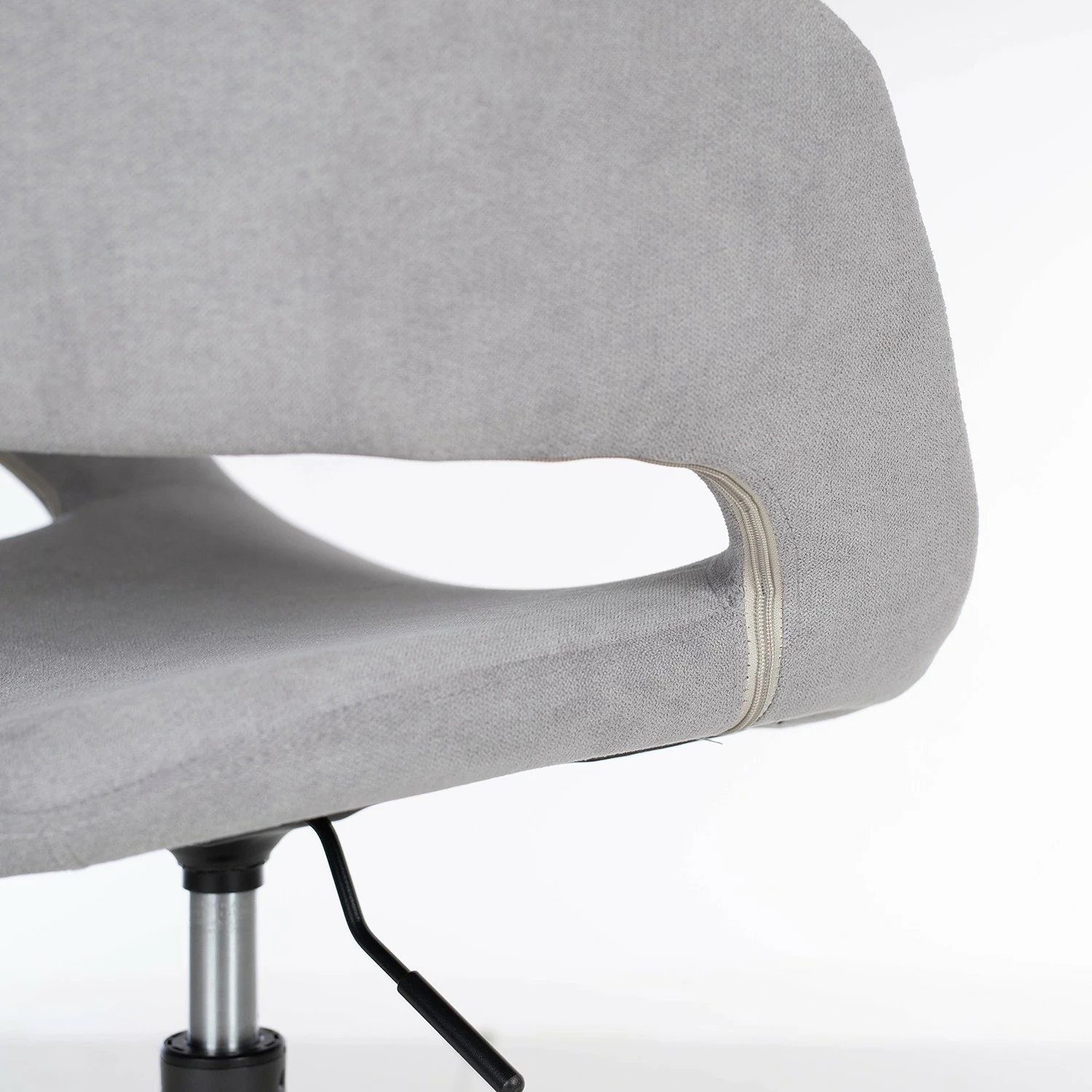 Mørteens Chaise de bureau Buggio II - Gris lumineux - Noir 11 Mørteens Chaise de bureau Buggio II - Gris lumineux - Noir – Image 9