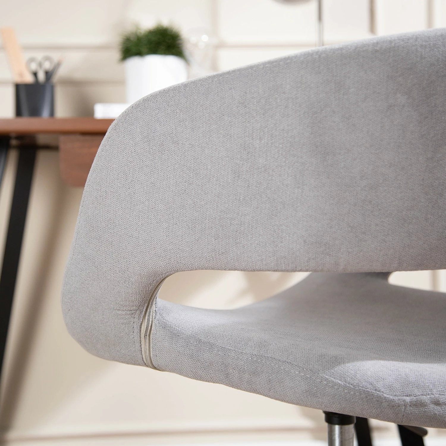 Mørteens Chaise de bureau Buggio II - Gris lumineux - Noir 12 Mørteens Chaise de bureau Buggio II - Gris lumineux - Noir – Image 10