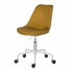 Mørteens Chaise pivotante Aledas - Tissu Cors: Jaune curry - Blanc -Chaises Boutique 1000277880 220330 010 IMAGE P000000001000277880