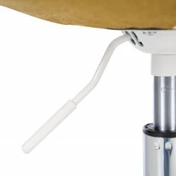 Mørteens Chaise pivotante Aledas - Tissu Cors: Jaune curry - Blanc -Chaises Boutique 1000277880 220330 100 DETAILS P000000001000277880