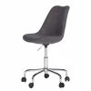 Mørteens Chaise pivotante Aledas II - Gris foncé - Chrome brillant -Chaises Boutique 1000277881 220325 010 IMAGE P000000001000277881