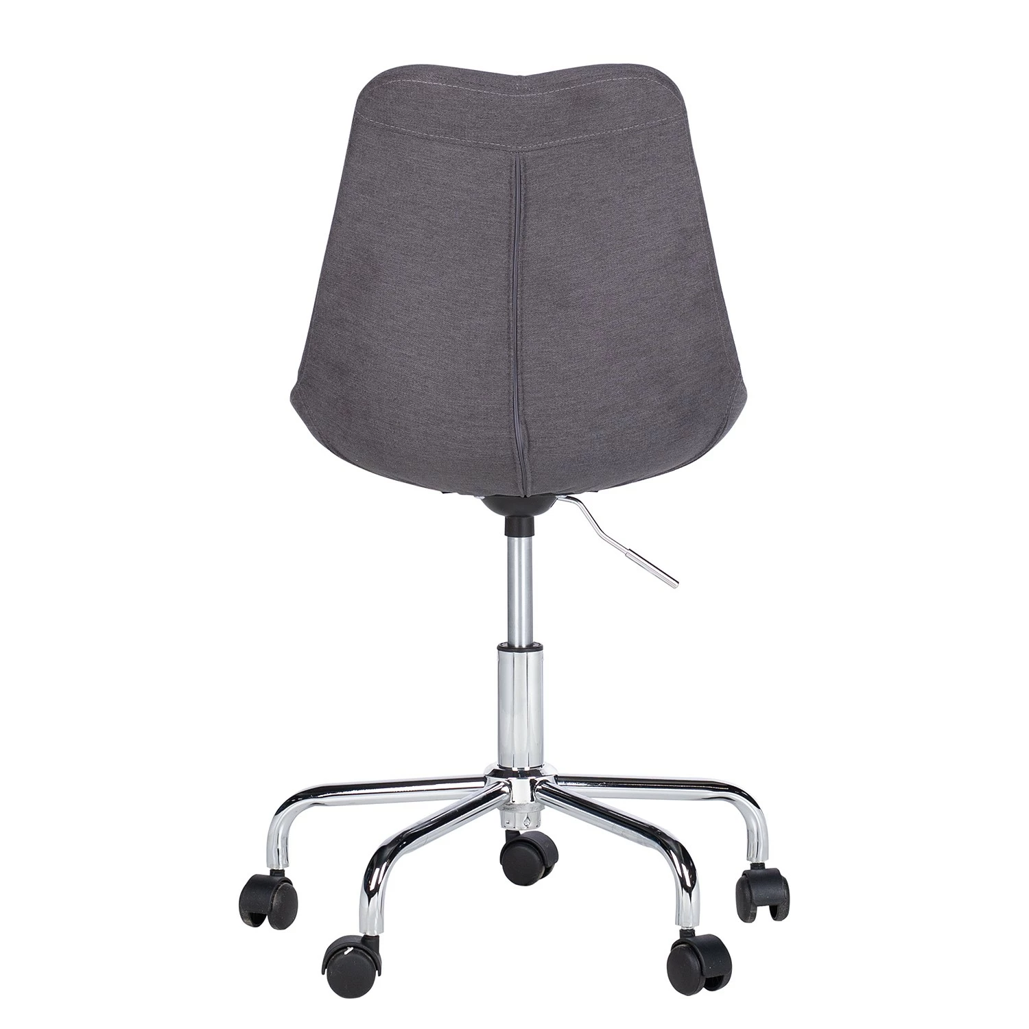 Mørteens Chaise pivotante Aledas II - Gris foncé - Chrome brillant 6 Mørteens Chaise pivotante Aledas II - Gris foncé - Chrome brillant – Image 4