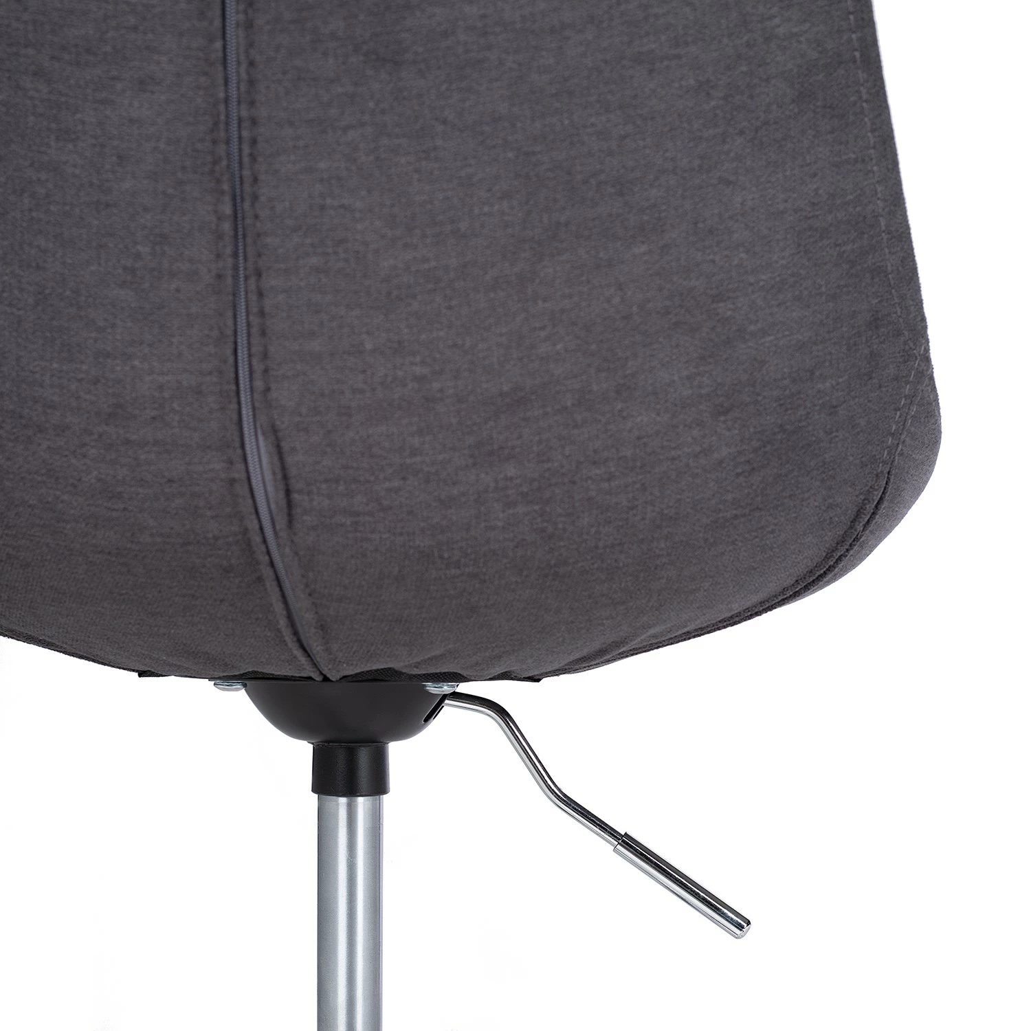 Mørteens Chaise pivotante Aledas II - Gris foncé - Chrome brillant 8 Mørteens Chaise pivotante Aledas II - Gris foncé - Chrome brillant – Image 6