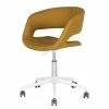 Mørteens Chaise de bureau Buggio - Tissu Cors: Jaune curry - Blanc -Chaises Boutique 1000277884 220330 010 IMAGE P000000001000277884