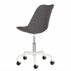 Mørteens Chaise pivotante Aledas II - Gris foncé - Blanc -Chaises Boutique 1000277902 220505 032 DETAILS P000000001000277902