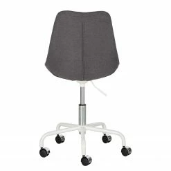 Mørteens Chaise pivotante Aledas II - Gris foncé - Blanc -Chaises Boutique 1000277902 220505 033 DETAILS P000000001000277902