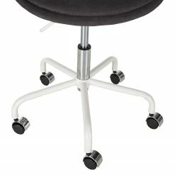 Mørteens Chaise pivotante Aledas II - Gris foncé - Blanc -Chaises Boutique 1000277902 220505 035 DETAILS P000000001000277902