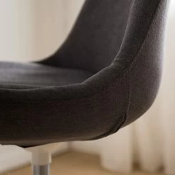 Mørteens Chaise pivotante Aledas II - Gris foncé - Blanc -Chaises Boutique 1000277902 220524 032 DETAILS P000000001000277902