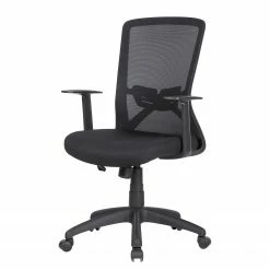 Fredriks Chaise pivotante Loon - Mesh / Matière plastique - Noir