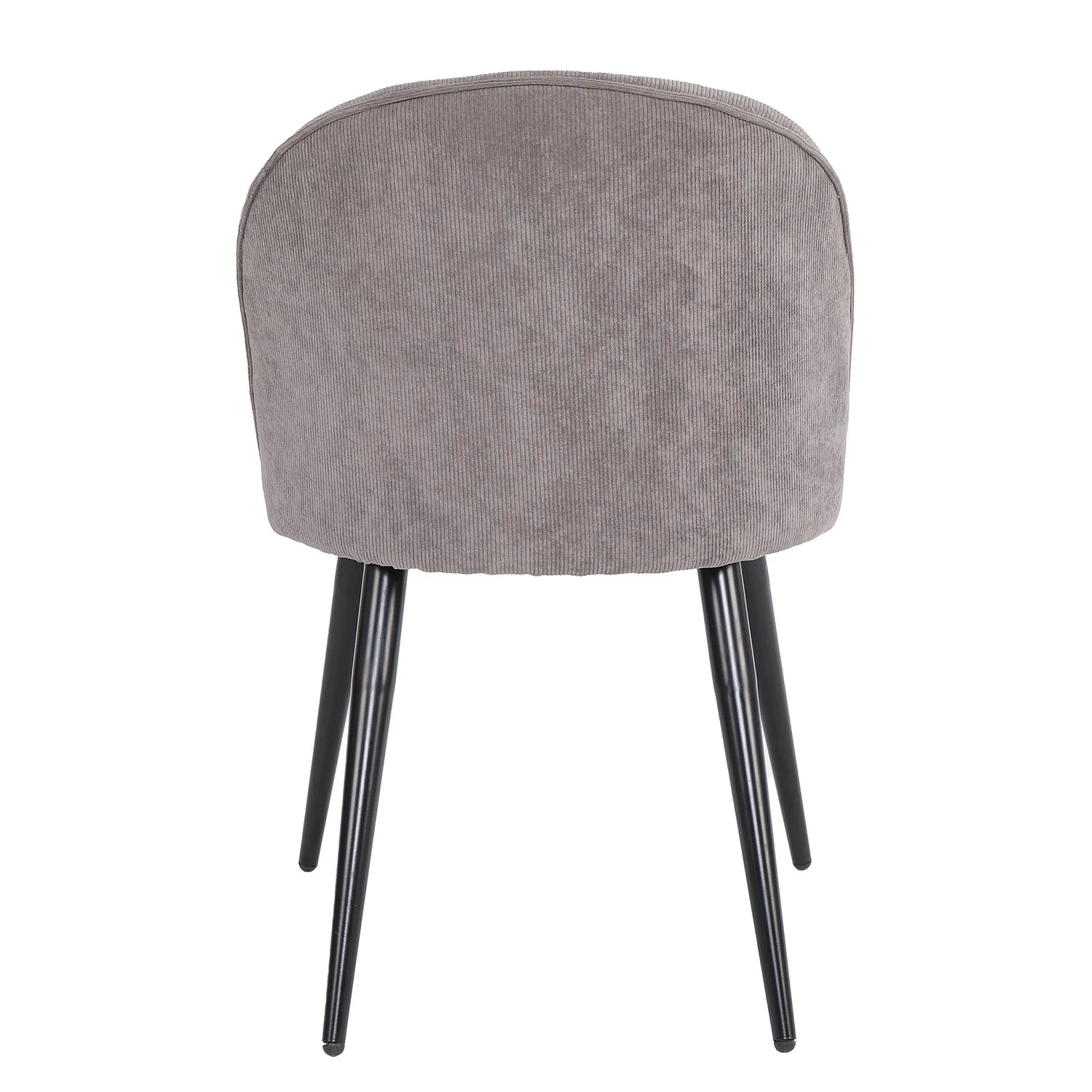 Chaises capitonnées Finnea (lot de 2) - Gris 7 Chaises capitonnées Finnea (lot de 2) - Gris – Image 5