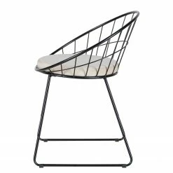 Ars manufacti Chaises Ceza (lot de 2) - Beige / Noir -Chaises Boutique 1000281734 220920 040 DETAILS P000000001000281734