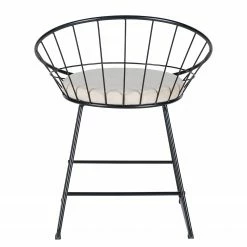 Ars manufacti Chaises Ceza (lot de 2) - Beige / Noir -Chaises Boutique 1000281734 220920 050 DETAILS P000000001000281734