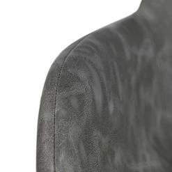 Ars manufacti Chaise à accoudoirs Cielo - Imitation cuir / Acier - Gris vintage / Noir -Chaises Boutique 1000281736 220920 095 DETAILS P000000001000281736