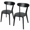 Studio Copenhagen Chaises Flori (lot de 2) - Partiellement en frêne massif - Frêne / Noir -Chaises Boutique 1000281761 220816 010 IMAGE P000000001000281761