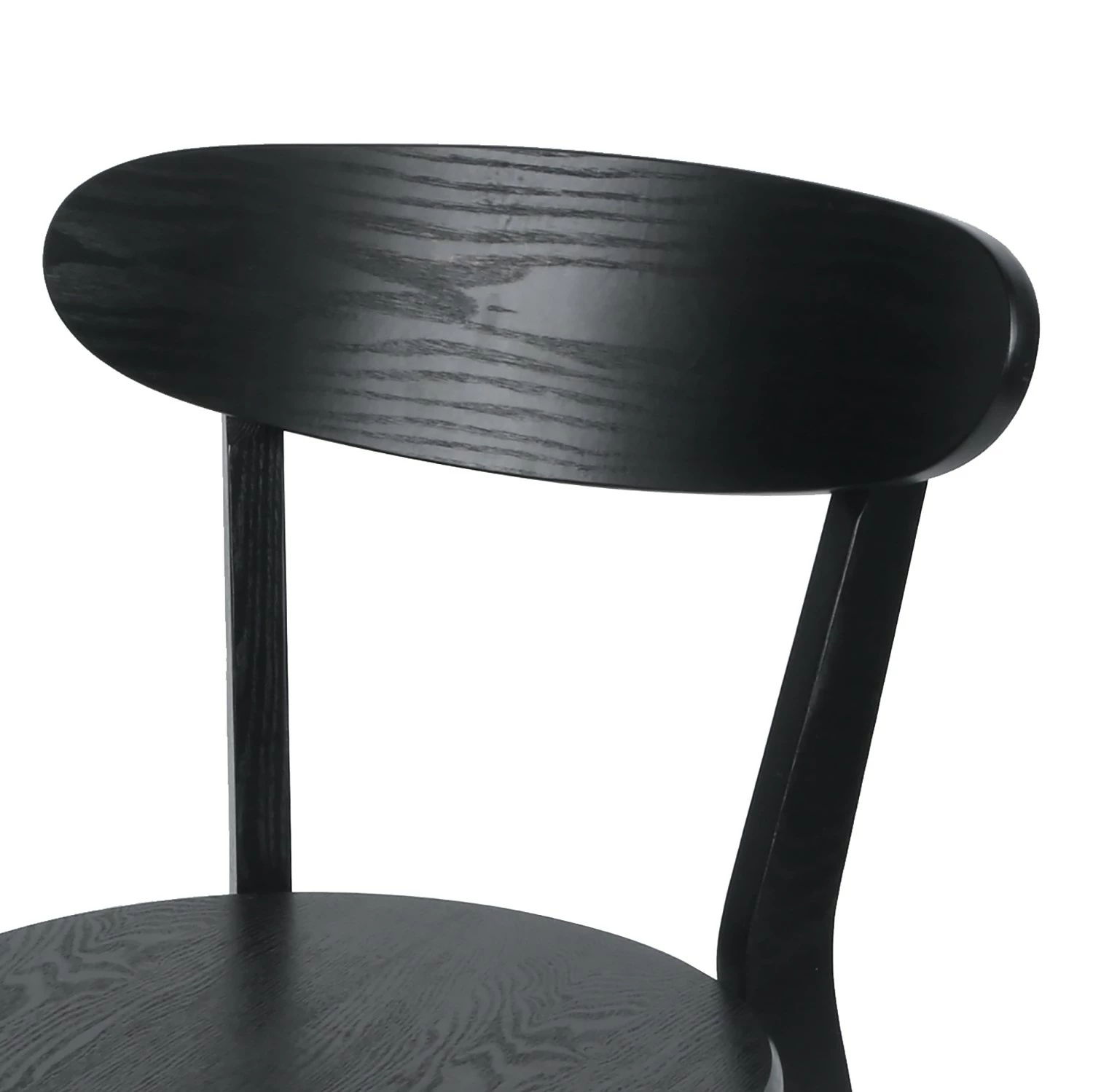 Studio Copenhagen Chaises Flori (lot de 2) - Partiellement en frêne massif - Frêne / Noir 5 Studio Copenhagen Chaises Flori (lot de 2) - Partiellement en frêne massif - Frêne / Noir – Image 3