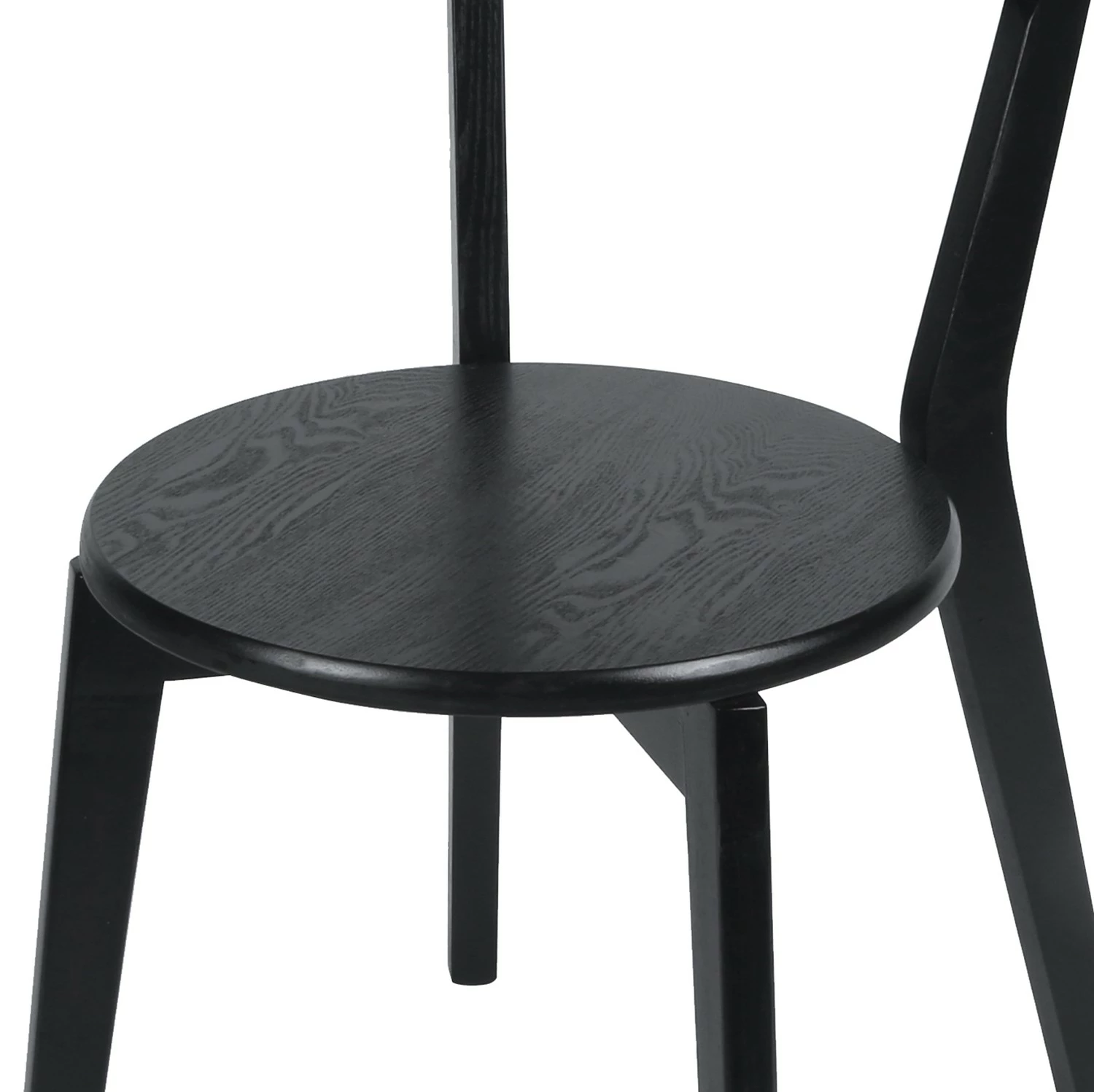 Studio Copenhagen Chaises Flori (lot de 2) - Partiellement en frêne massif - Frêne / Noir 6 Studio Copenhagen Chaises Flori (lot de 2) - Partiellement en frêne massif - Frêne / Noir – Image 4