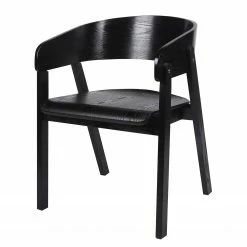 Studio Copenhagen Chaise à accoudoirs Goose - Noir