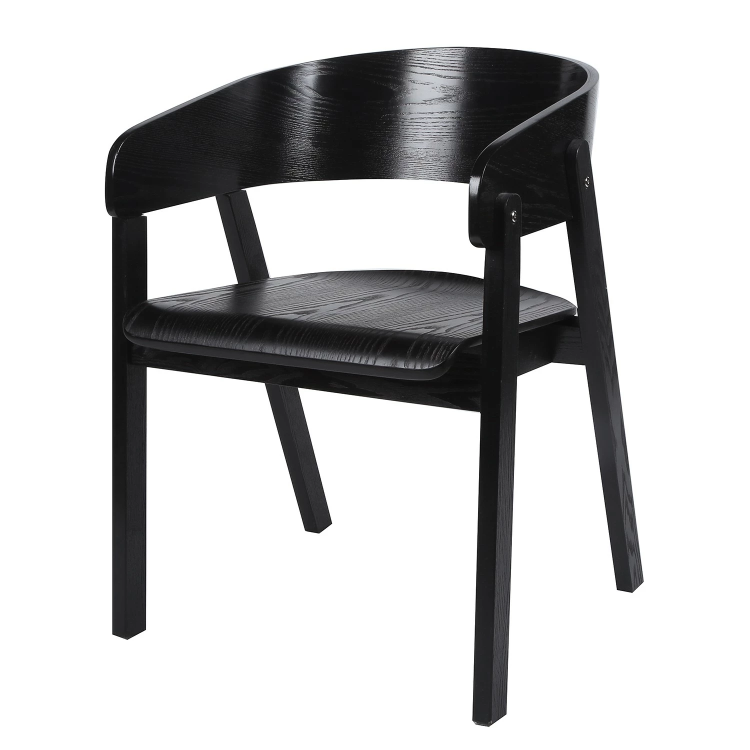 Studio Copenhagen Chaise à accoudoirs Goose - Noir 3 Studio Copenhagen Chaise à accoudoirs Goose - Noir