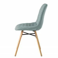 Mørteens Chaises capitonnées Farelas - Tissu Cors: Gris menthe - Lot de 4 -Chaises Boutique 1000282526 210819 09463000507 DETAILS P000000001000282526