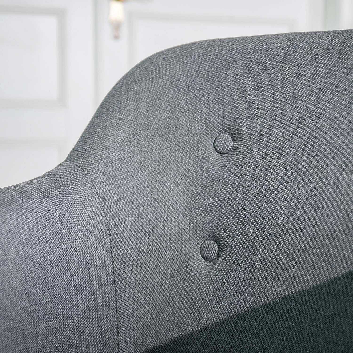 Furnitive Chaise de bureau Emalia - Gris 17 Furnitive Chaise de bureau Emalia - Gris – Image 15