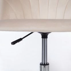 Velvet Studio Chaise de bureau Emely - Crème -Chaises Boutique 1000283355 220602 080 DETAILS P000000001000283355