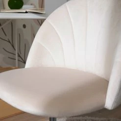 Velvet Studio Chaise de bureau Emely - Crème -Chaises Boutique 1000283355 220824 031 DETAILS P000000001000283355