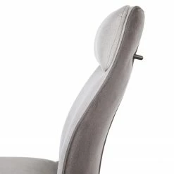 Fredriks Chaises cantilever Altoona (lot de 2) - Tissage à plat / Métal - Gris foncé et gris clair / Noir mat -Chaises Boutique 1000285150 220617 038 DETAILS P000000001000285150