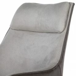 Fredriks Chaise à accoudoirs Altoona - Tissage à plat / Métal - Gris foncé et gris clair / Noir mat -Chaises Boutique 1000285151 220617 037 DETAILS P000000001000285151