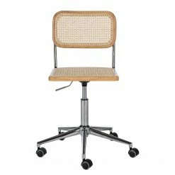 Mørteens Chaise de bureau Ramon - Rotin / Hêtre massif / Acier - Beige / Hêtre / Chrome 19 Mørteens Chaise de bureau Ramon - Rotin / Hêtre massif / Acier - Beige / Hêtre / Chrome -Chaises Boutique 1000285156 220524 030 DETAILS P000000001000285156