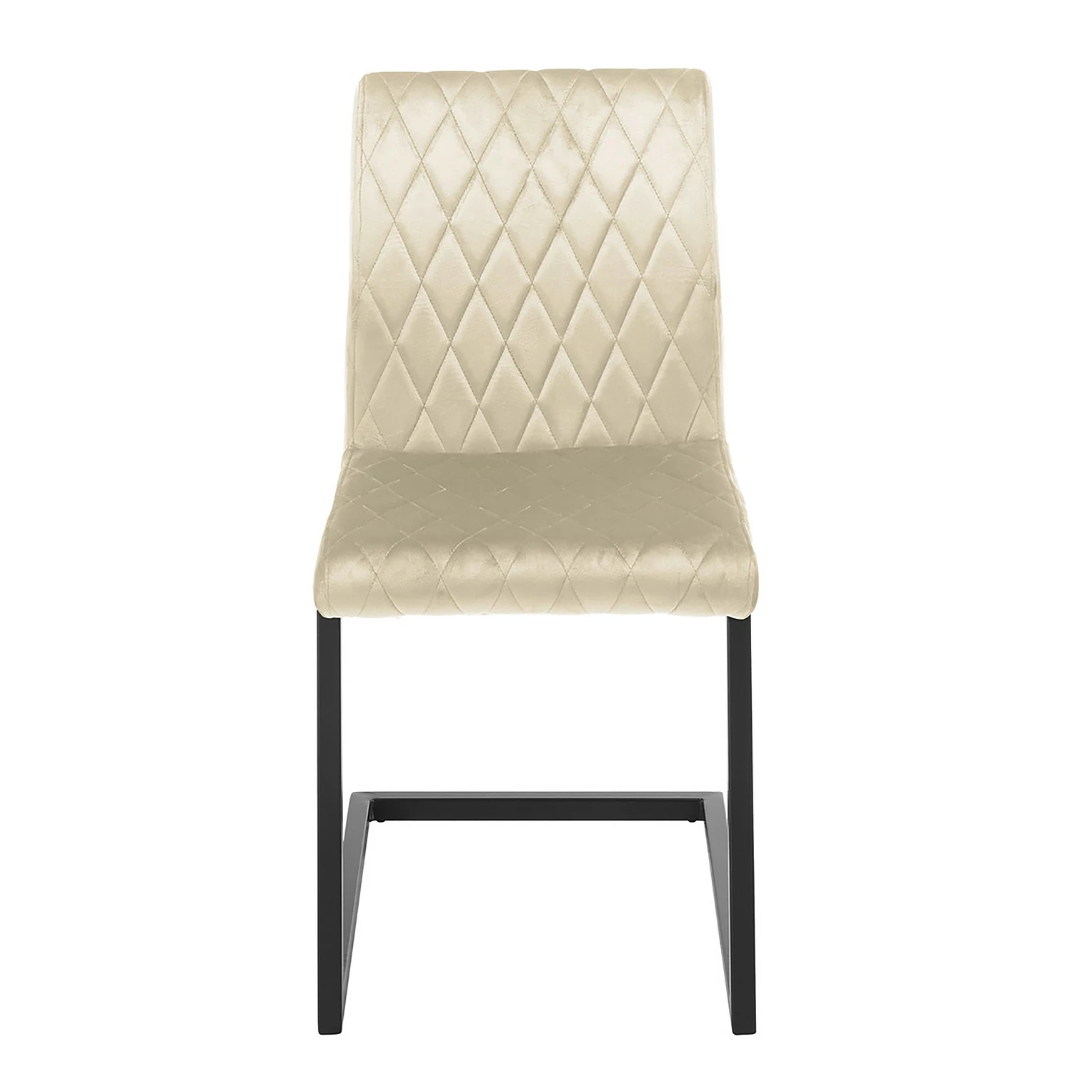 Ars manufacti Chaises cantilever Finga II (lot de 2) - Beige 4 Ars manufacti Chaises cantilever Finga II (lot de 2) - Beige – Image 2