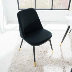 Jack & Alice Chaises Siama (lot de 2) - Noir -Chaises Boutique 1000285332 220616 021 MOOD DETAILS P000000001000285332 mood