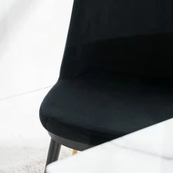 Jack & Alice Chaises Siama (lot de 2) - Noir -Chaises Boutique 1000285332 220616 040 DETAILS P000000001000285332