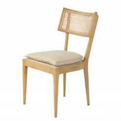Studio Copenhagen Chaise Fiona II - Beige - Tissu / Frêne massif
