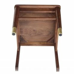 Ars manufacti Chaises Baxley (lot de 2) - Acacia massif - Acacia / Doré -Chaises Boutique 1000297008 220511 045 DETAILS P000000001000297008