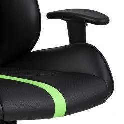 Fredriks Gaming Chair Corner - Noir / Vert -Chaises Boutique 1000297652 211007 08054800232 DETAILS P000000001000297652