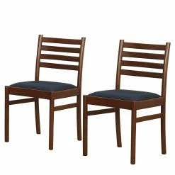 Red Living Chaises Borrado (lot de 2) - Bleu foncé