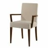 Red Living Chaise à accoudoirs Camillas II - Tissu structuré / Hêtre massif- Beige / Imitation noyer -Chaises Boutique 1000299012 211019 11163800051 IMAGE P000000001000299012